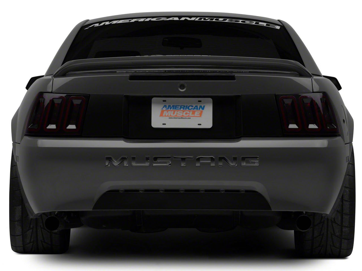 Raxiom Icon Led Tail Lights And Sequential Tail Light Kit; Black Housing; Smoked Lens (99-04 Mustang, Excluding 99-01 Cobra)