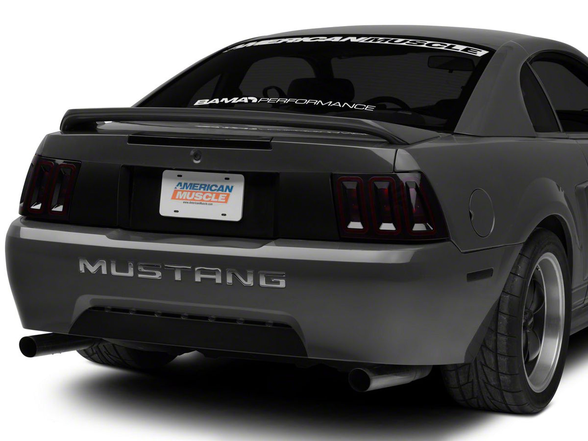 Raxiom Icon Led Tail Lights And Sequential Tail Light Kit; Black Housing; Smoked Lens (99-04 Mustang, Excluding 99-01 Cobra)