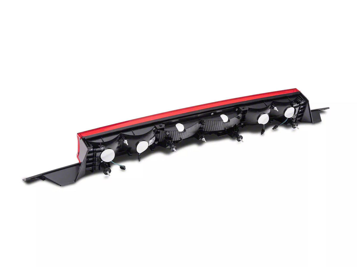 Raxiom Led Tail Lights; Chrome Housing; Red/Clear Lens (08-14 Challenger)