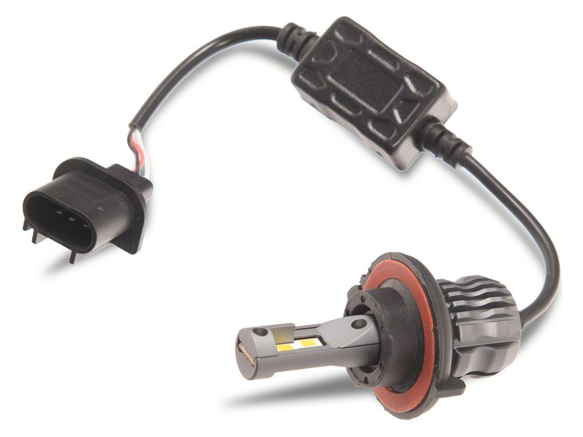 Raxiom Axial Series 4300k Led Headlight Bulbs; H13 (05-12 Mustang)