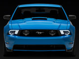 Raxiom Led Projector Headlights; Black Housing; Clear Lens (10-12 Mustang W/ Factory Halogen Headlights)