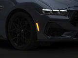 Raxiom LED Side Marker Lights; Clear (24-26 Mustang)