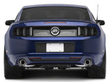 Raxiom Vector V2 Tail Lights; Black Housing; Clear Lens (13-14 Mustang)