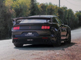 Raxiom Profile Led Tail Lights; Gloss Black Housing; Smoked Lens (15-23 Mustang)