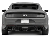 Raxiom Profile Led Tail Lights; Gloss Black Housing; Smoked Lens (15-23 Mustang)