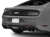 Raxiom Profile Led Tail Lights; Gloss Black Housing; Smoked Lens (15-23 Mustang)