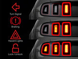 Raxiom Tail Light Sequencer; Plug-and-Play (10-23 Mustang)