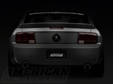 Raxiom Tail Lights And Sequential Tail Light Kit; Black Housing; Smoked Lens (05-09 Mustang)