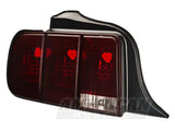 Raxiom Tail Lights And Sequential Tail Light Kit; Black Housing; Smoked Lens (05-09 Mustang)