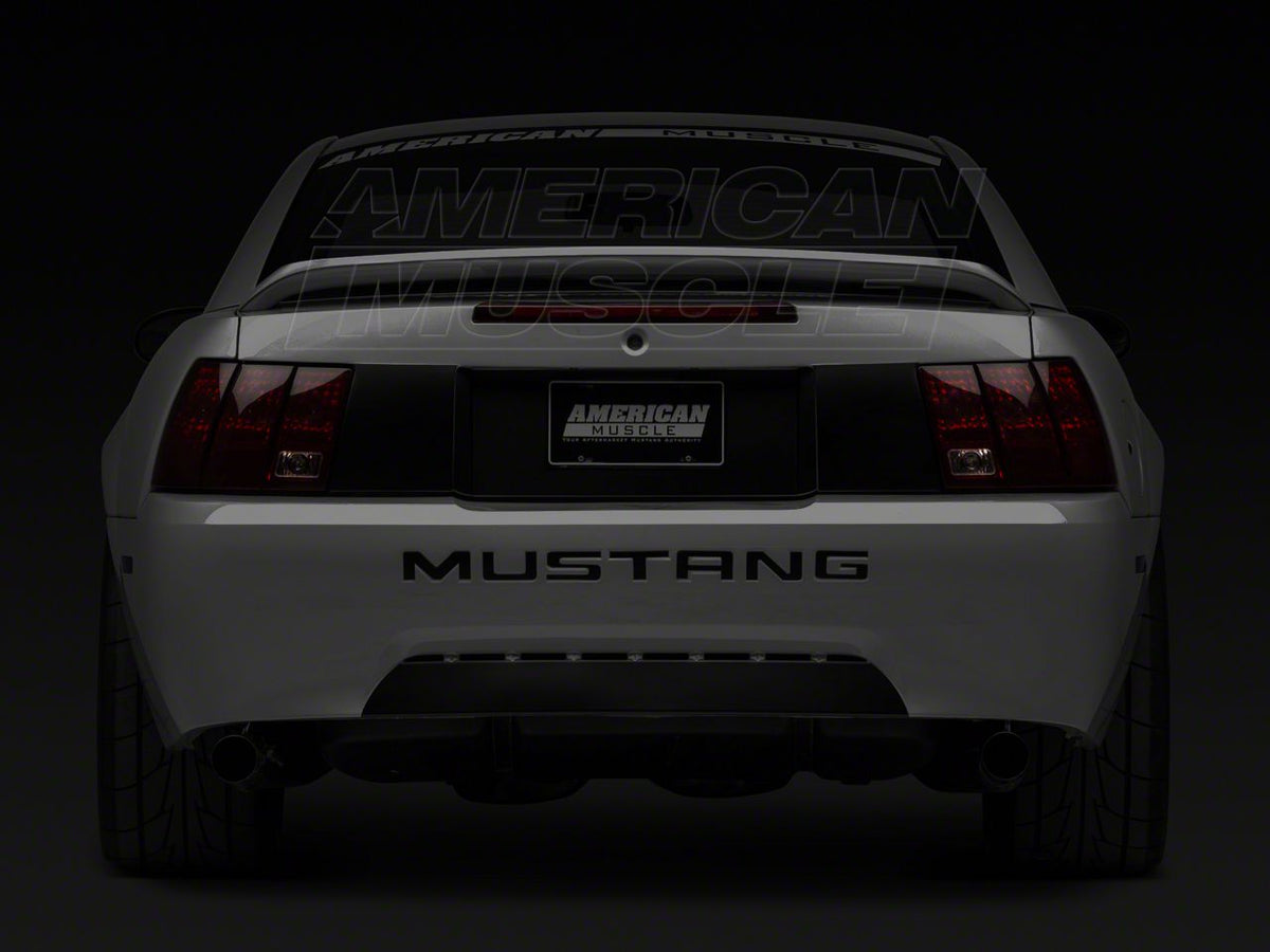 Raxiom Tail Lights And Sequential Tail Light Kit; Black Housing; Smoked Lens (99-04 Mustang, Excluding 99-01 Cobra)