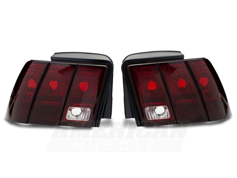 Raxiom Tail Lights And Sequential Tail Light Kit; Black Housing; Smoked Lens (99-04 Mustang, Excluding 99-01 Cobra)