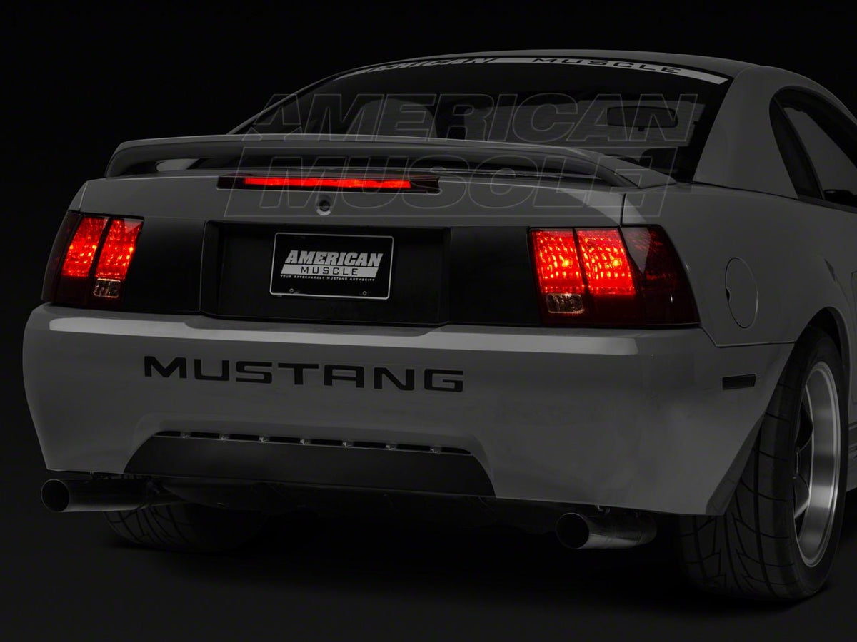 Raxiom Tail Lights And Sequential Tail Light Kit; Black Housing; Smoked Lens (99-04 Mustang, Excluding 99-01 Cobra)