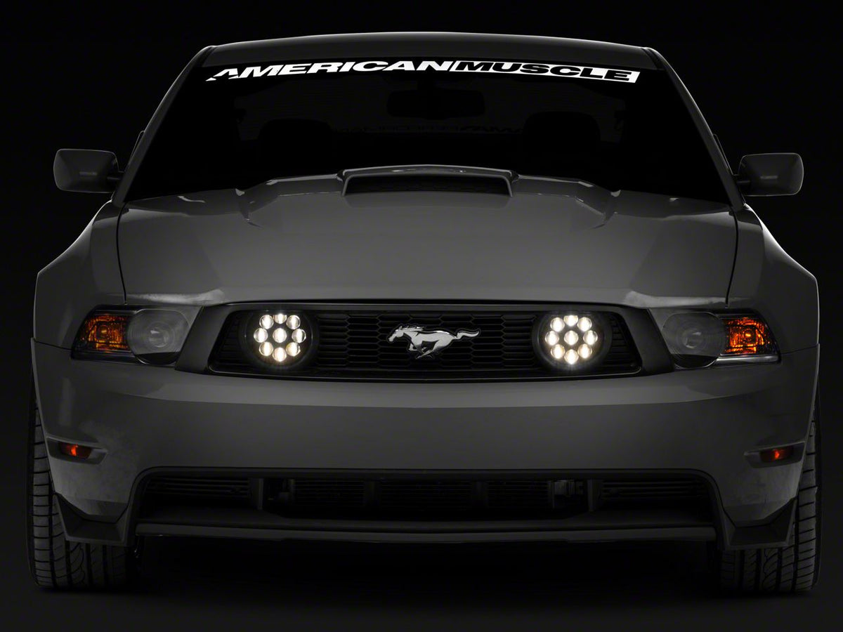 Raxiom Led Fog Lights; Smoked (05-12 Mustang Gt)