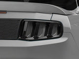 Raxiom Vector V2 Led Tail Lights; Gloss Black Housing; Clear Lens (10-12 Mustang)