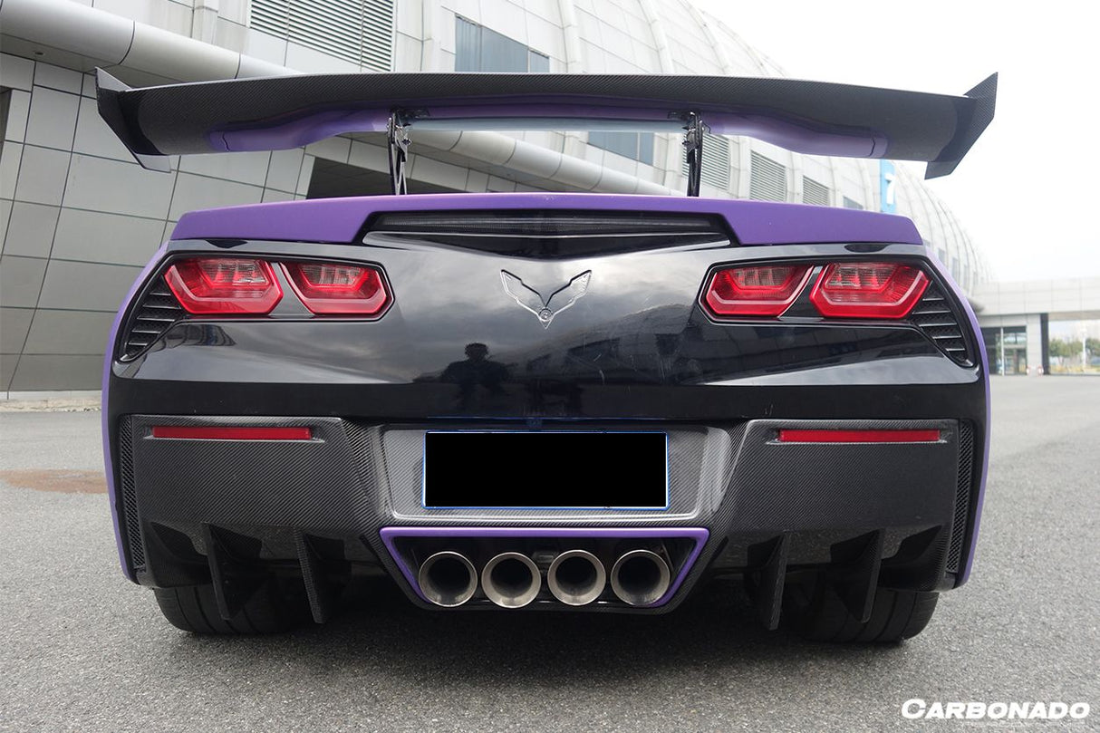 2013-2019 Corvette C7 Z51 RK Style Rear Lip