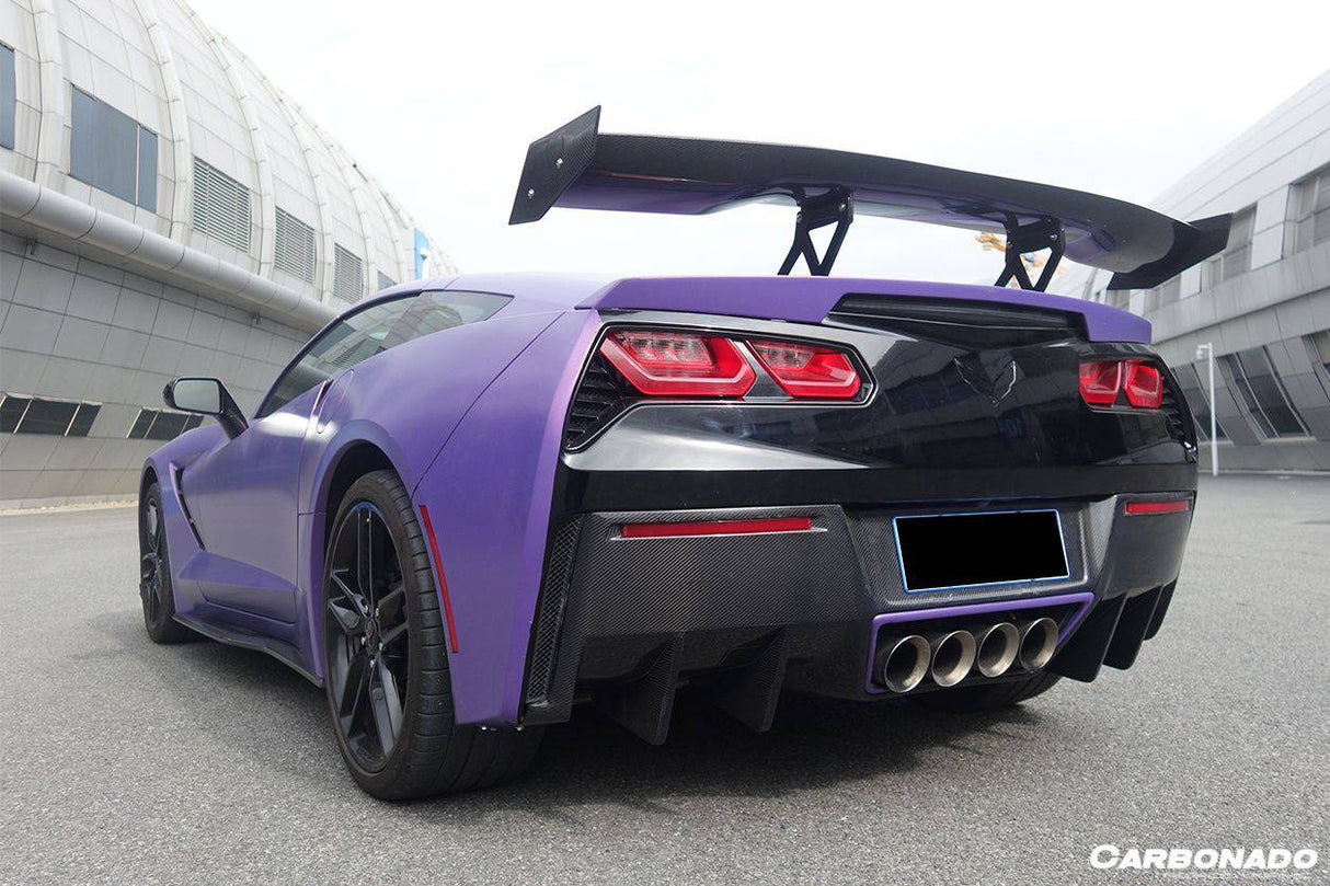2013-2019 Corvette C7 Z51 RK Style Rear Lip
