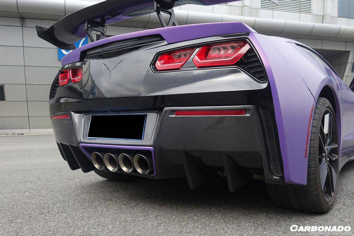 2013-2019 Corvette C7 Z51 RK Style Rear Lip
