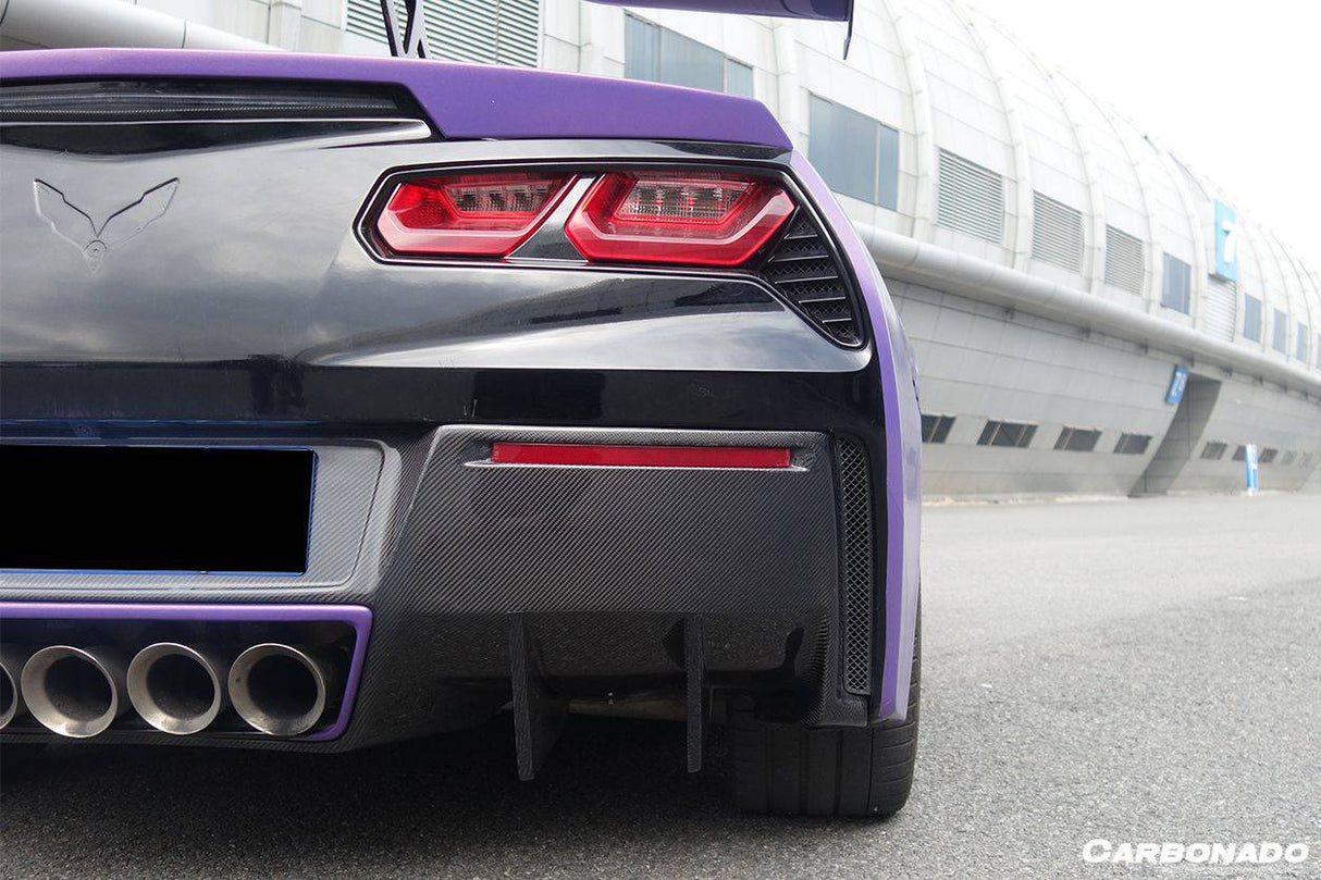 2013-2019 Corvette C7 Z51 RK Style Rear Lip