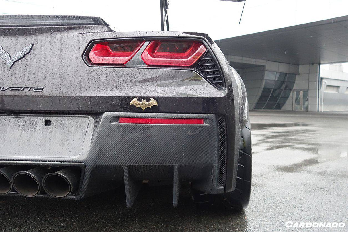 2013-2019 Corvette C7 Z51 RK Style Rear Lip