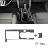Real Carbon Fiber Center Console Overlay | Mustang 2005-2009