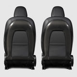Back Seat Cover for Model 3 / Y - Real Carbon Fiber Interior Mods
