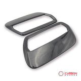 Real Carbon Fiber Hood Vent Cover for For Mustang 2018-2023