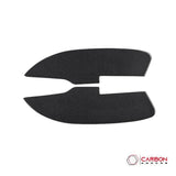 Real Carbon Fiber Interior Door Panel Overlay For 2015-2023 Dodge Challenger