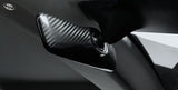 Dry Carbon Fiber Interior Rearview Mirror Cover for Model 3/Y | 4 Finishes | Lightweight