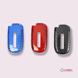 Real Carbon Fiber Key fob Cover for 2011-2023 Dodge Charger Challenger Durango Jeep Chrysler