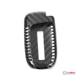 Real Carbon Fiber Key fob Cover for 2011-2023 Dodge Charger Challenger Durango Jeep Chrysler