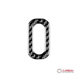 Real Carbon Fiber Memory Seat Trim Overlay for 2011-2020 Dodge Durango