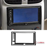 Real Carbon Fiber Radio & Navigation Control Panel Overlay | C6 2005-2013 Corvette
