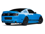 SEC10 Rear Bumper Marker Tint; Smoked (13-14 Mustang)