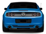 SEC10 Rear Bumper Marker Tint; Smoked (13-14 Mustang)