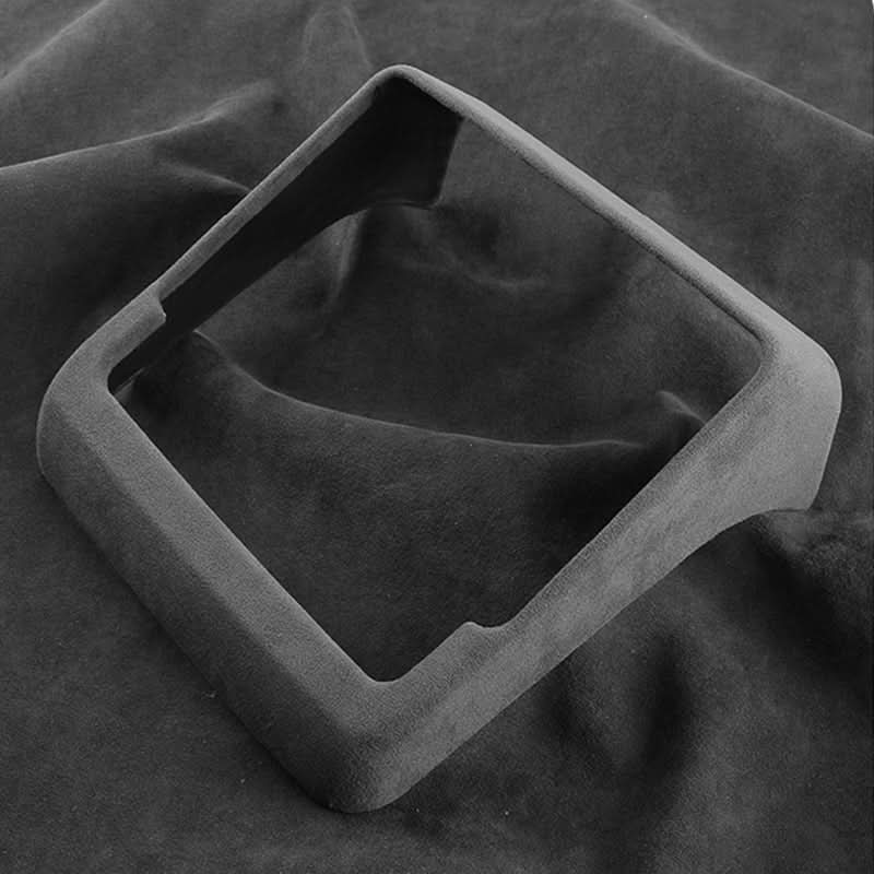 Rear Display Frame In Tumbled Leather for Model 3 Highland / Model Y Juniper