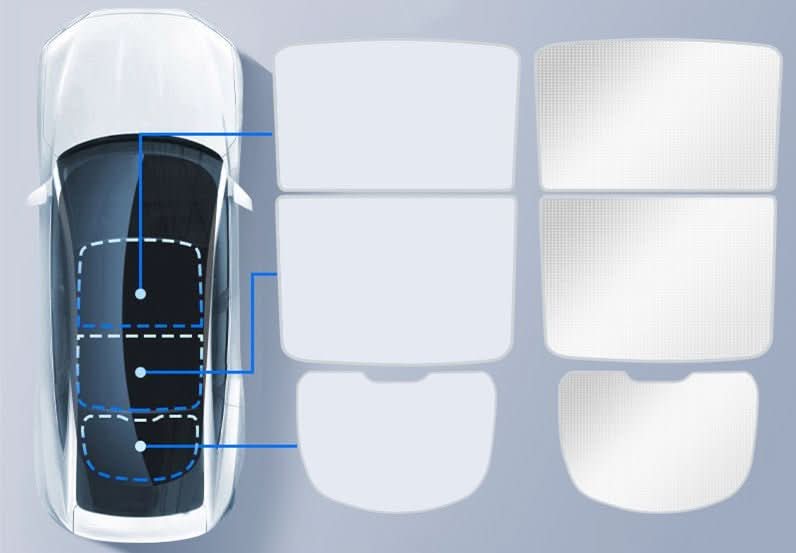 Rear Liftgate Sunshade for Tesla Model Y