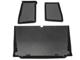 SpeedForm Rear Seat Delete; Black (11-14 Mustang Coupe)