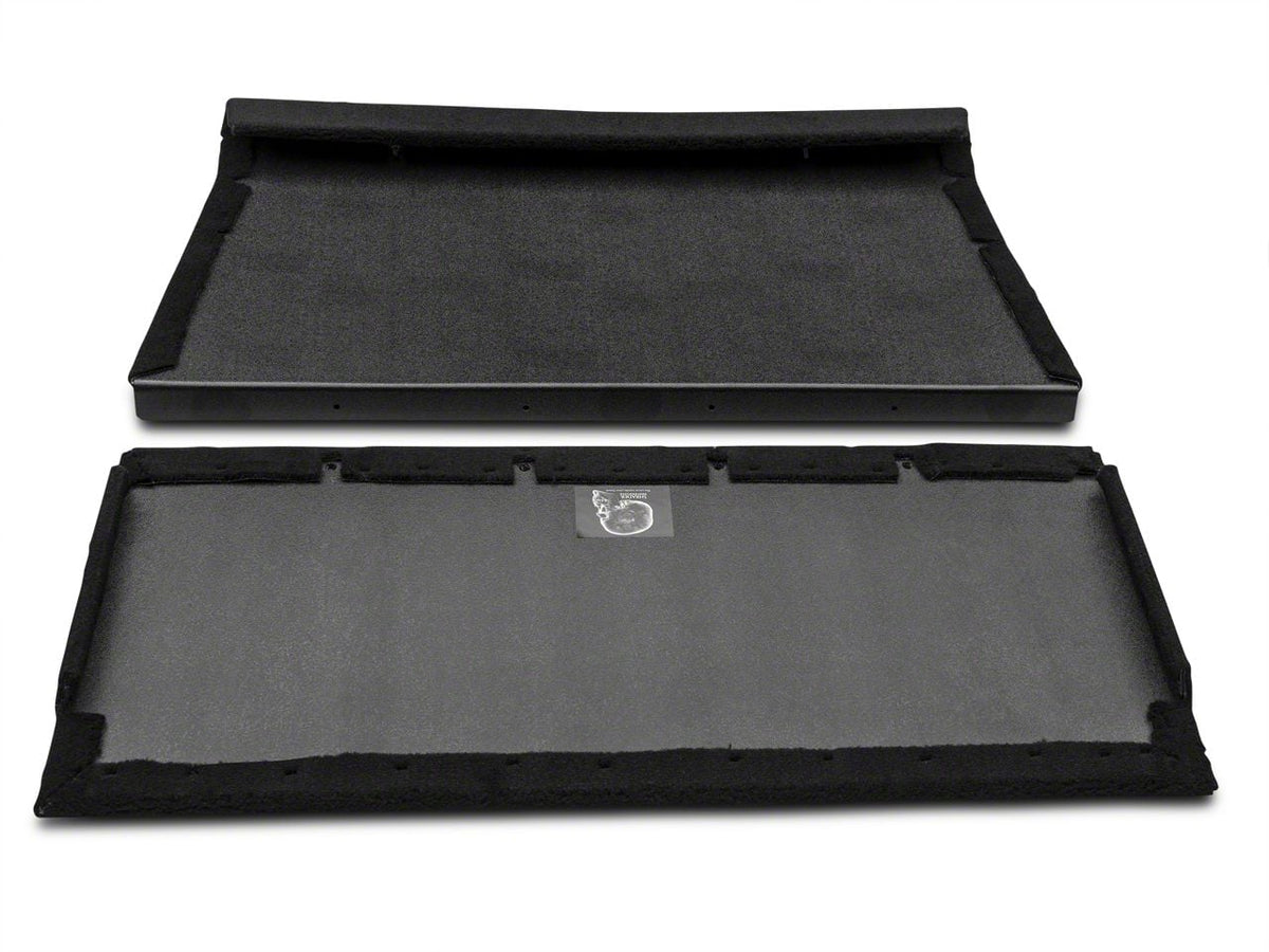 SpeedForm Rear Seat Delete; Black (94-04 Mustang Convertible)