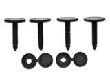 SpeedForm Rear Seat Delete; Black (94-04 Mustang Convertible)