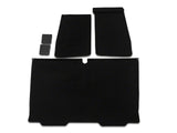 SpeedForm Rear Seat Delete; Black (05-10 Mustang Coupe)