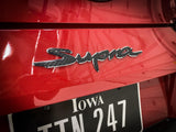 Rear Supra Emblem Overlay (Various Colors) - 2020+ Supra