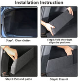 Rear Trunk Organizer Side Divider for Tesla Model 3 & Model Y