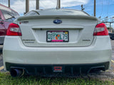 Red Facelift 1.5 Tail Light Overlays - 2015-2021 Subaru WRX / STI