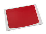 SEC10 Rear Decklid Accent Decal; Red (15-23 Mustang)