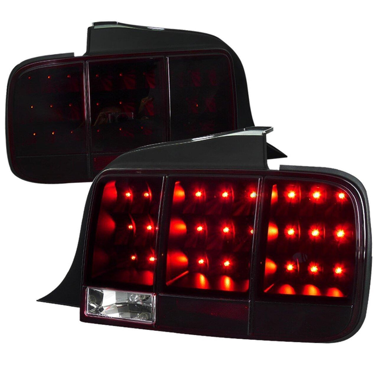 Spec-D Tail Lights Ford Mustang S197 (2005-2009) Sequential or Non-Sequential LED