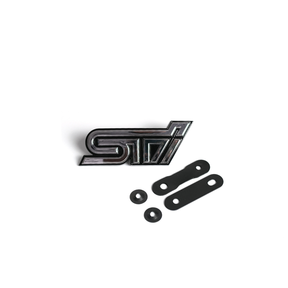Racing Art STI Grille Emblem w/ Multiple Color Avaialable [Universal]