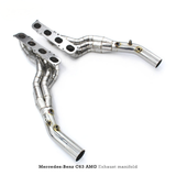 Stainless Exhaust Manifold Downpipe System for Mercedes‑Benz C250 1.8T W204