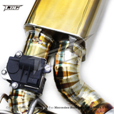 Titanium Catback Exhaust System with Free Flow Downpipes for Mercedes Benz G63 AMG W464 4.0T