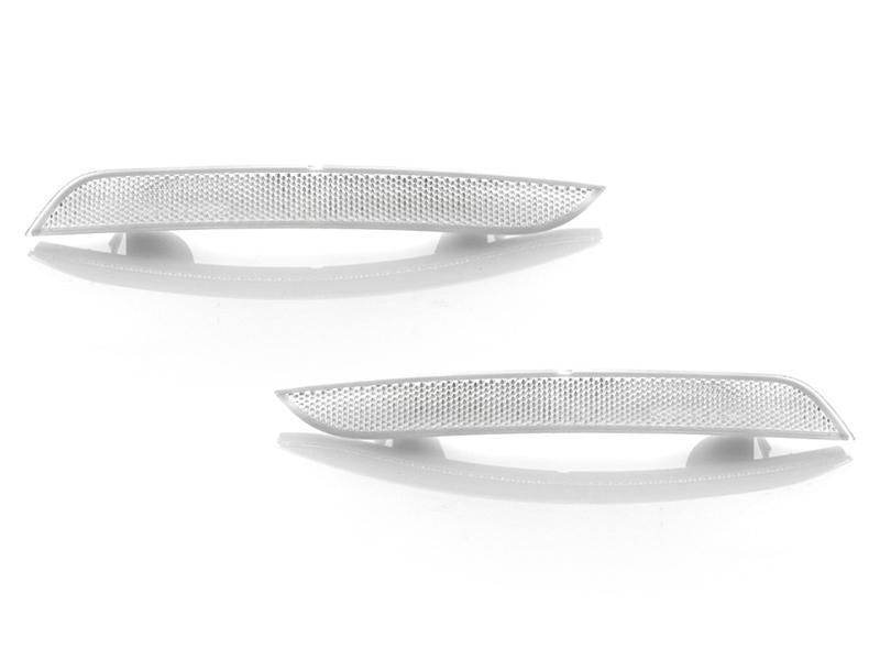 2012-2015 BMW F30 3 Series Non-Sport Smoke Rear Bumper Reflectors