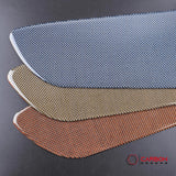 Reflective Carbon Fiber Front/Rear Door Panel Overlay for Mustang 2015-2023